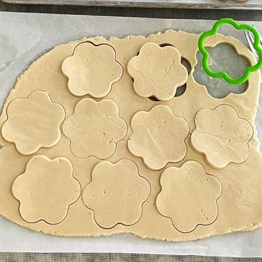 Gluten Free Shortbread Cookie Dough