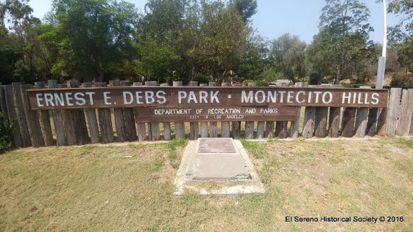 Above is the location of the northeast marker (one of four markers), indicating the northeastern bor