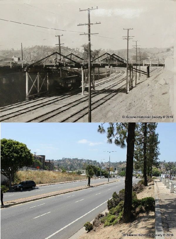 BONUS PICS El Sereno's Huntington Drive and Harriman: Then and Now.