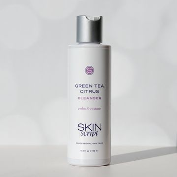 Bottle of Green Tea Citrus Cleanser by Skin Script.