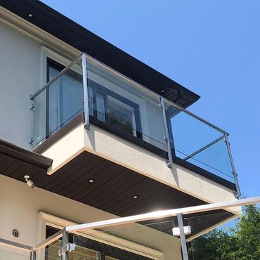 Stunning and Safe Glass railing solutions for both interior and exterior applications.