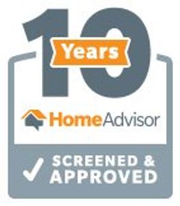 Ten Years listed on Home Advisor,  Screened and approved