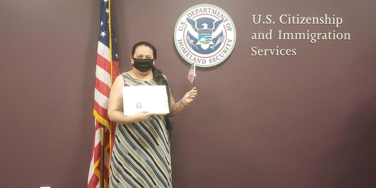 Nicole on swearing in day 2020