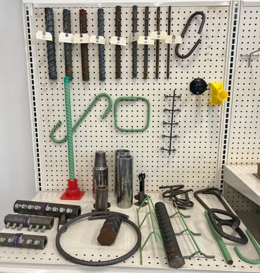 Couplers, Terminators, Threading, Rebar Supply, Rebar Fabrication, Chairs