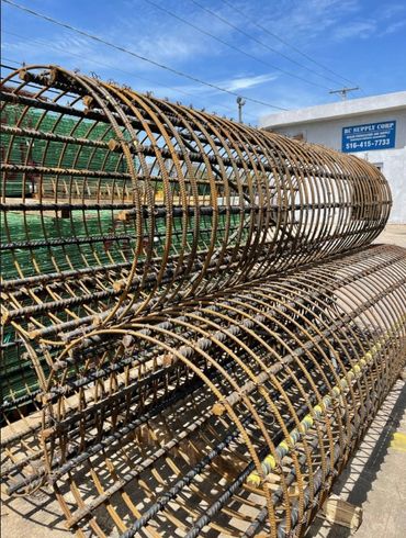 Rebar Cages - Fabricated to the Customer's Needs
