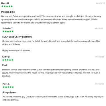 New York City Los Angeles Denver Art Handler Shipper