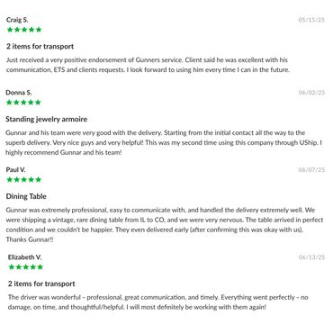 New York City Los Angeles Denver Art Handler Shipper