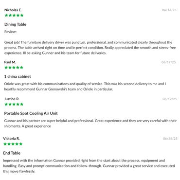 New York City Los Angeles Denver Art Handler Shipper