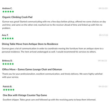 New York City Los Angeles Denver Art Handler Shipper Rippin N Shippin reviews