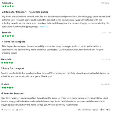 New York City Los Angeles Denver Art Handler Shipper Rippin N Shippin reviews