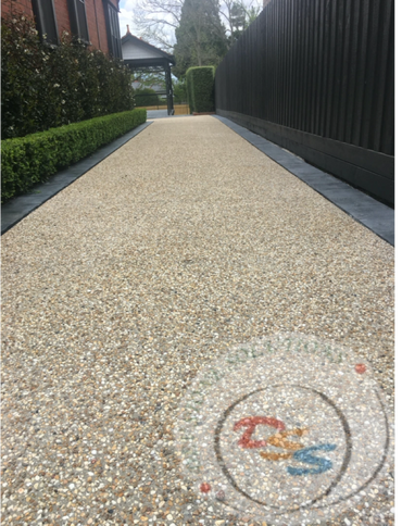 cleaning and sealing of Exposed aggregate
