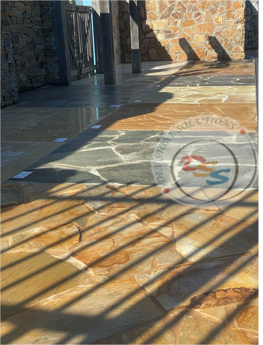 sealing limestone pavers