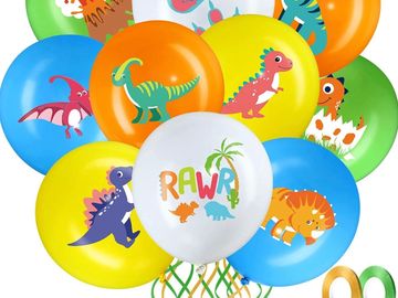 35 Balloons with color Strings
Comes with Rented Balloon Machine