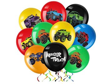 35 Balloons with color Strings
Comes with Rented Balloon Machine