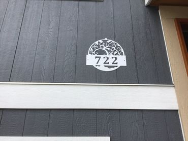Customized Address Sign