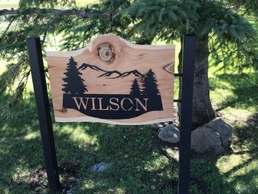 Customized Sign with Name