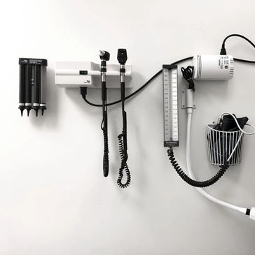 Doctor's office equipment.