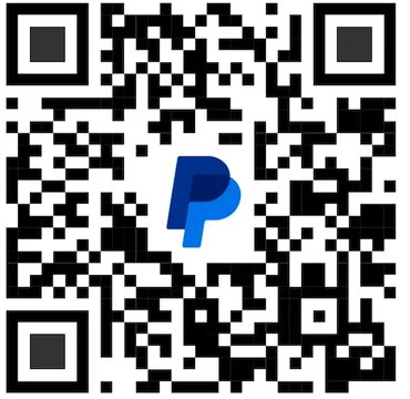 Scan the QR Code here to pay for your online English Courses with me using PayPal