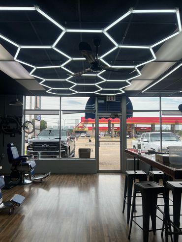 LED Honeycomb lights