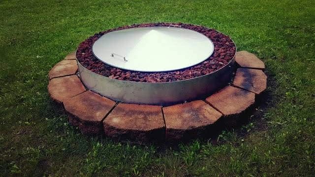 Metal Fire Pit Covers Fire Pit Ring