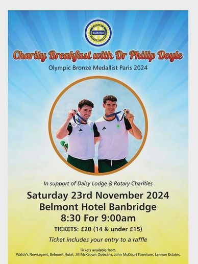 Olympic Rowing Medal Winners, Daire and Philip.