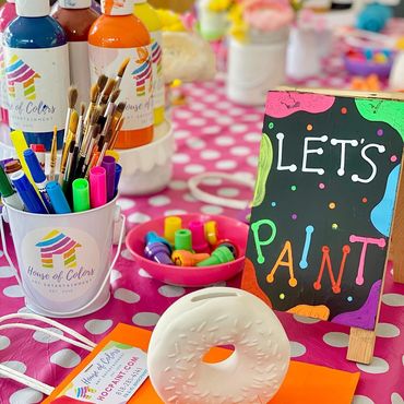 kids art party Los Angeles