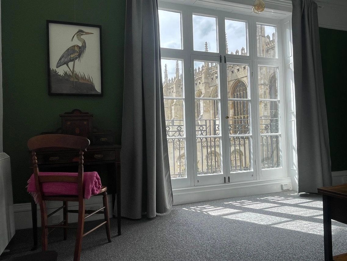 View of King's College Chapel Counselling room 11b King's Parade CB2 1SJ Cambridge Psychotherapeutic