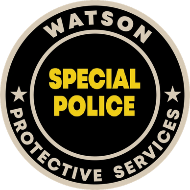 Logo for Watson Special Police Protective Services.