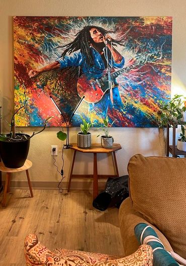 Bob Marley art