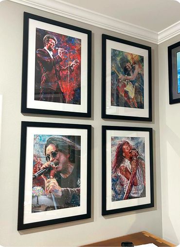 framed T Noll art prints