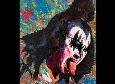 Gene Simmons Kiss Army art
