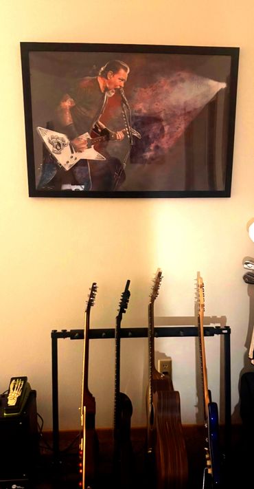 James Hetfield art - Metalica