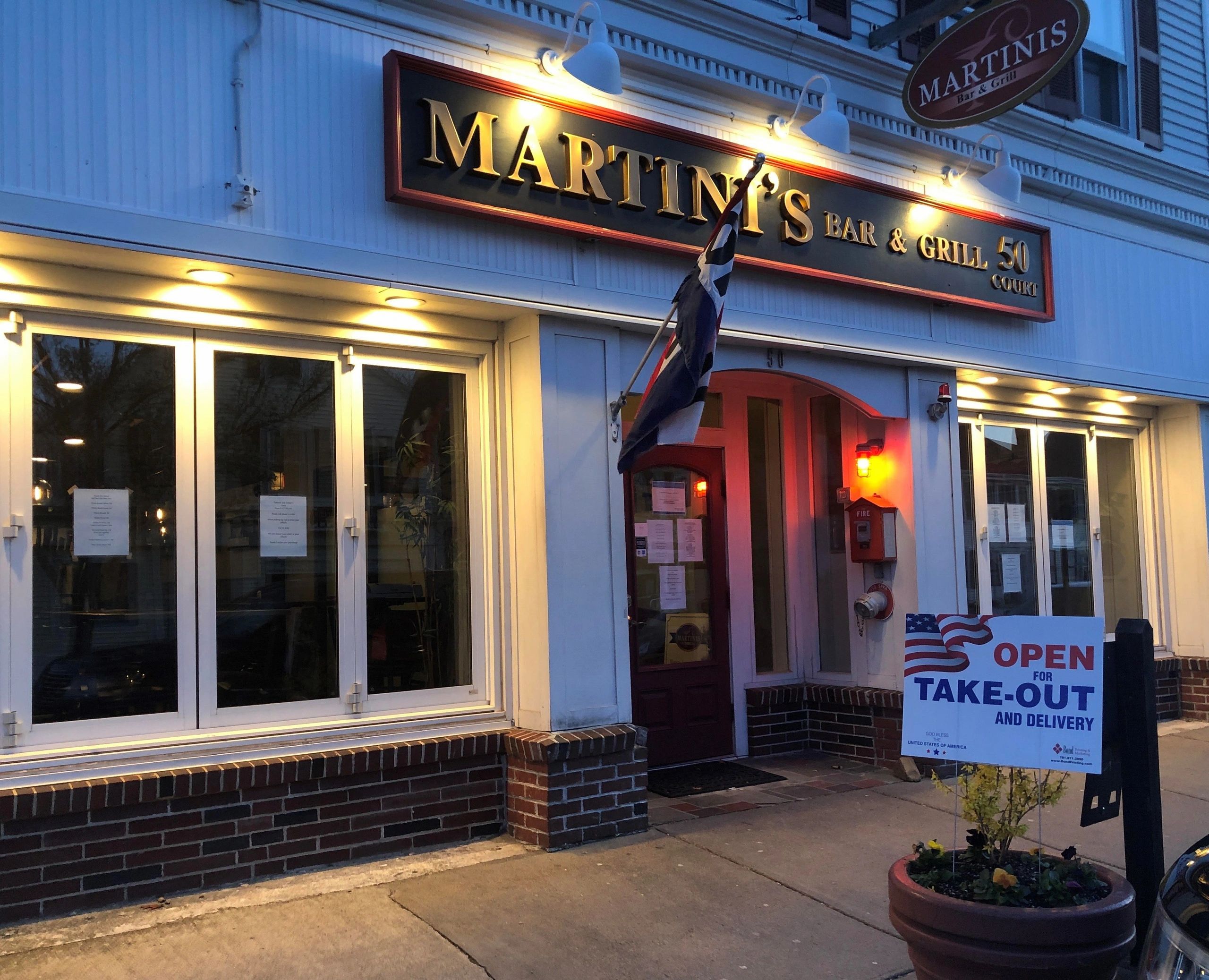 Martinis Bar and Grill storefront