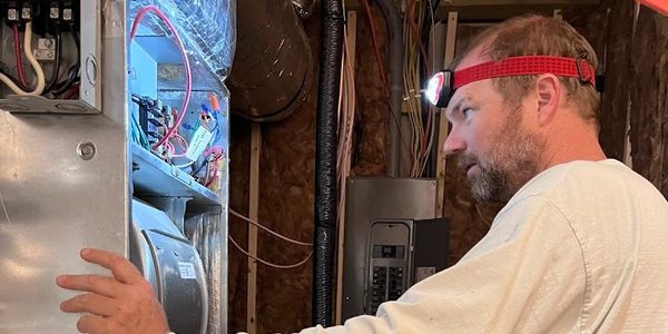 Billy Houston - Airhandler diagnostic in Ellijay, GA.