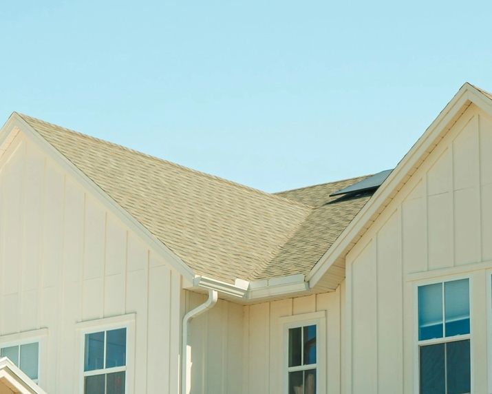 A roof of a house in Florida