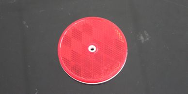 red reflector for weldco glass rack