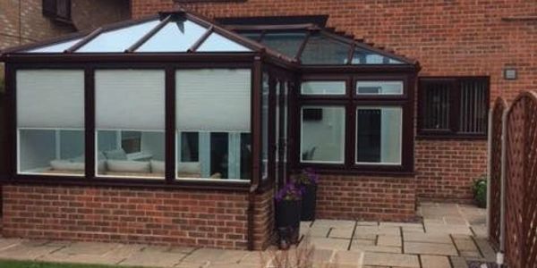 The new conservatory install