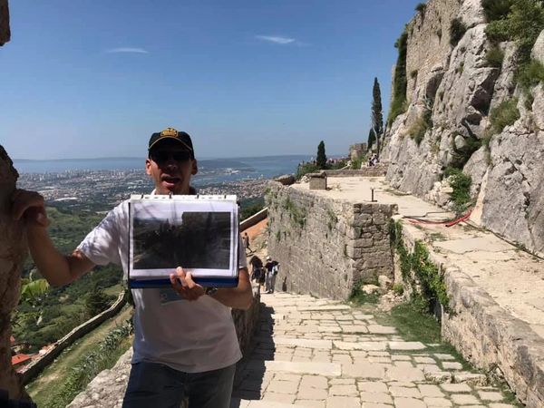 Klis Castle in Klis, Croatia