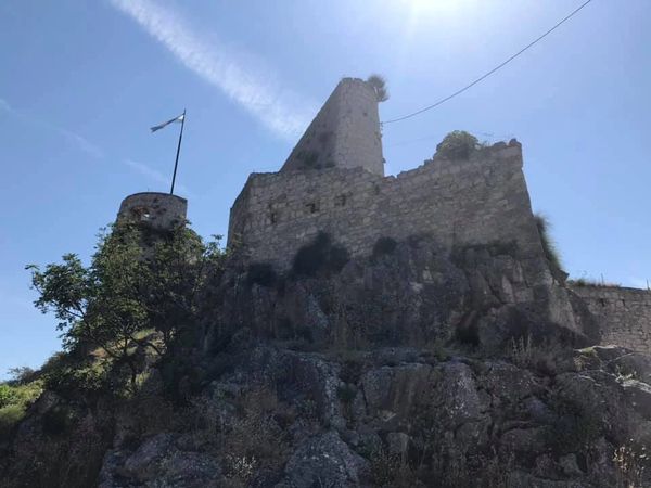 Klis Castle in Klis, Croatia
