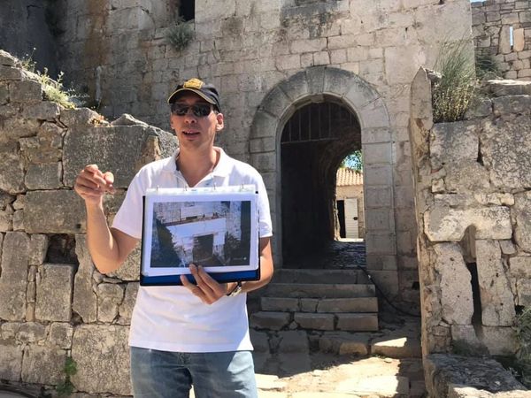 Klis Castle in Klis, Croatia