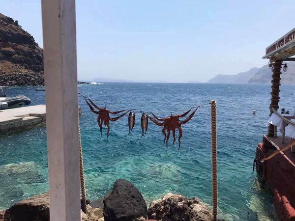 Ammoudi Fish Restaurant, Santorini