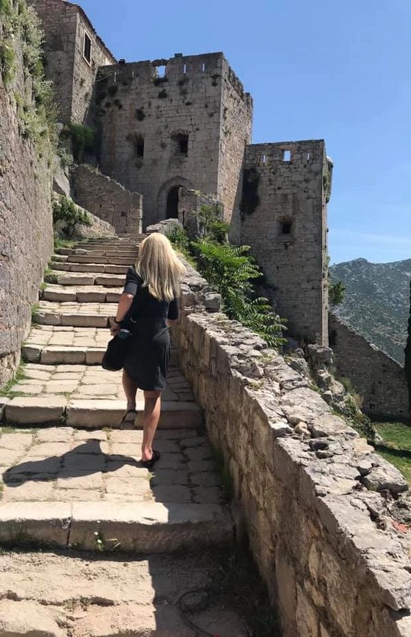 Klis Castle in Klis, Croatia