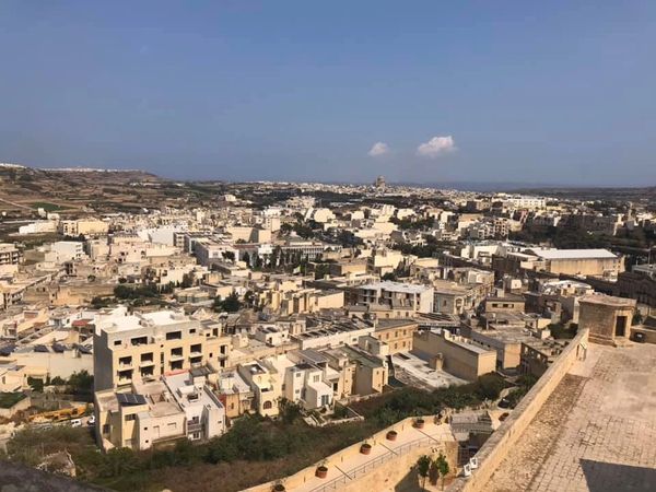 View from the Citadel, Gozo Island, Malta