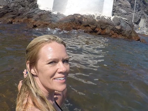 Thermal Mud Bath, Caldera, Santorini