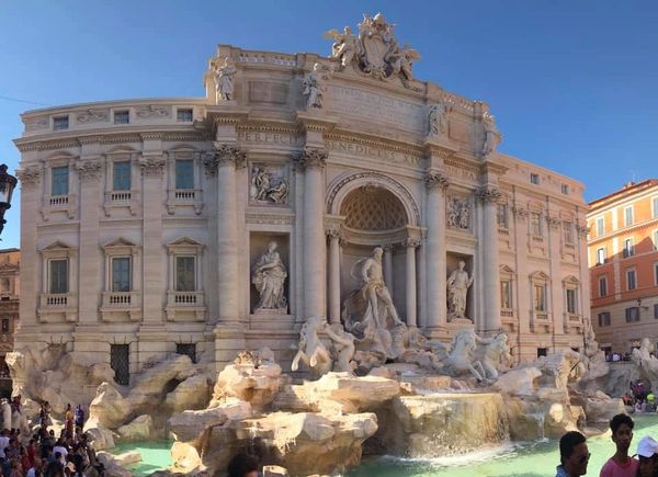 Trevi Fountain, Rome, Italy