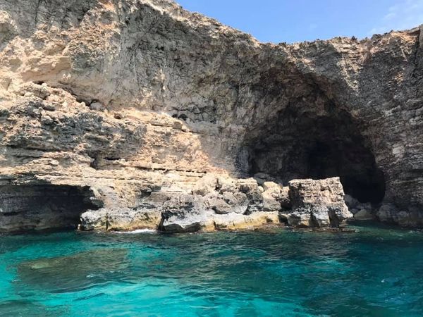 Comino Island Caves, Malta