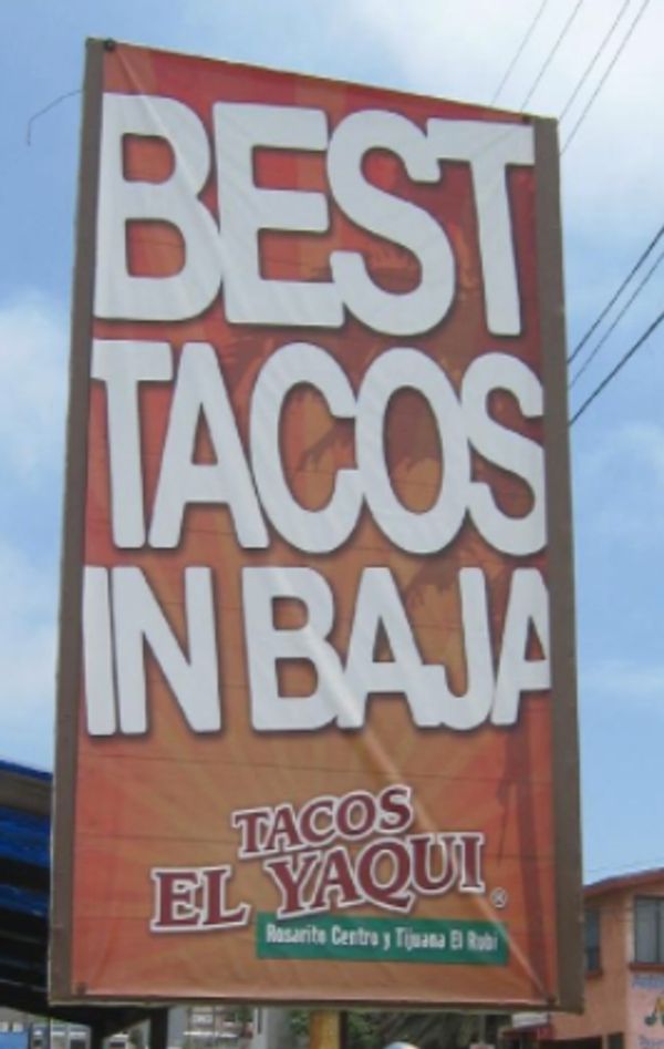 Tacos El Yaqui, Rosarito, Mexico