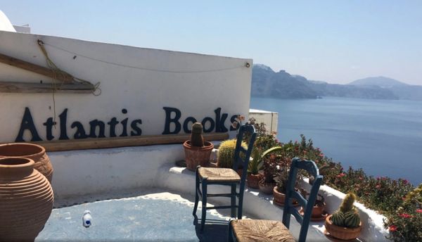 Atlantis Bookstore, Oia, Santorini