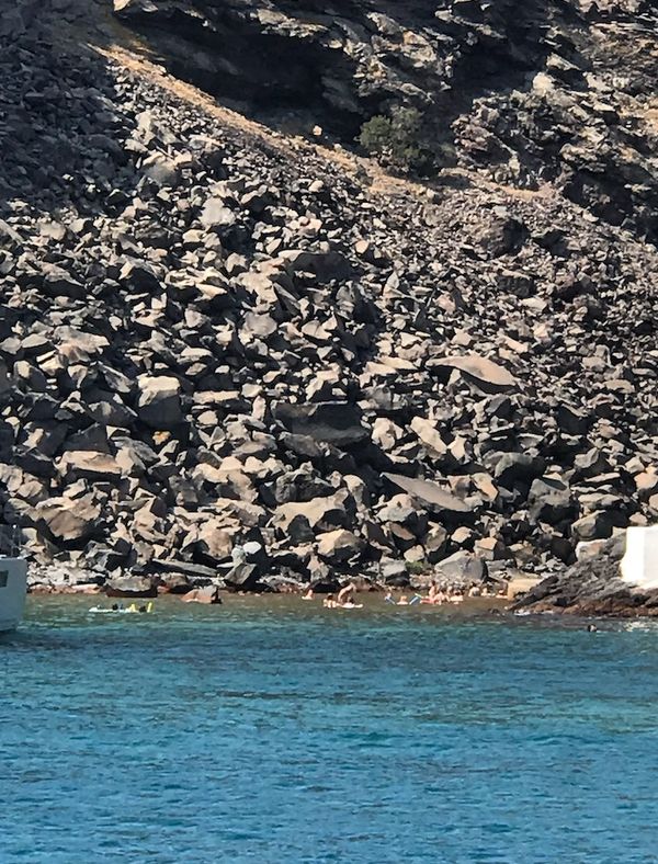 Thermal Mud Bath, Caldera, Santorini