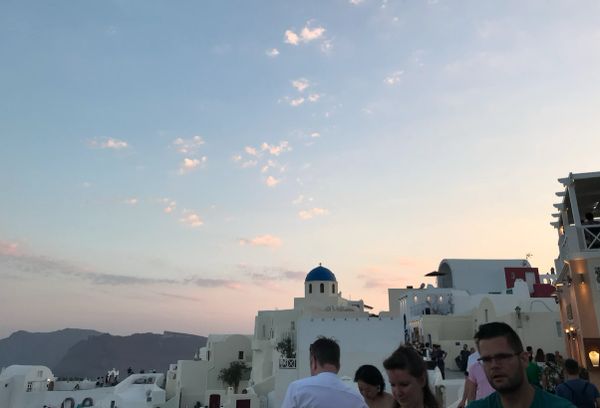 Oia before sunset
